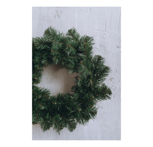 Різдвяний віночок зелений